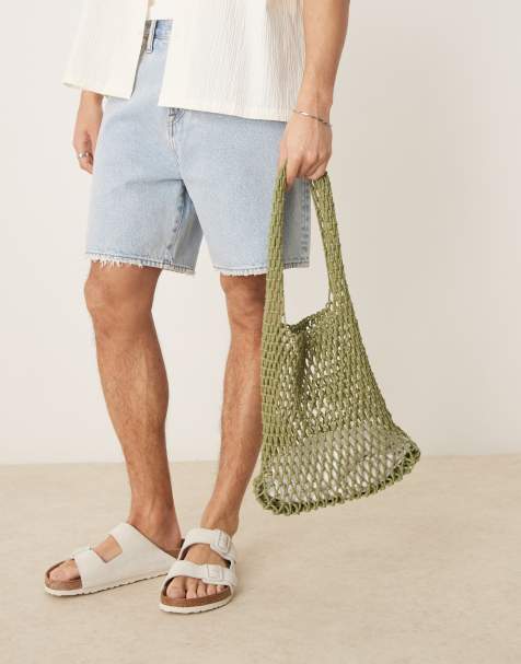 ASOS DESIGN – Zielona szydełkowana torba typu tote - view 1