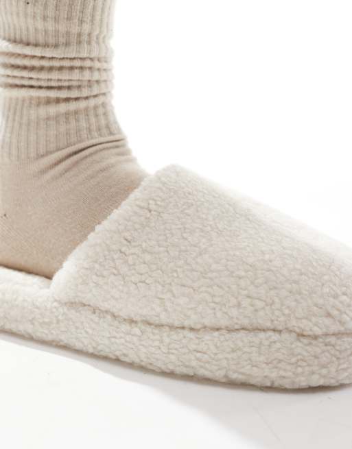 Closed toe slippers clearance