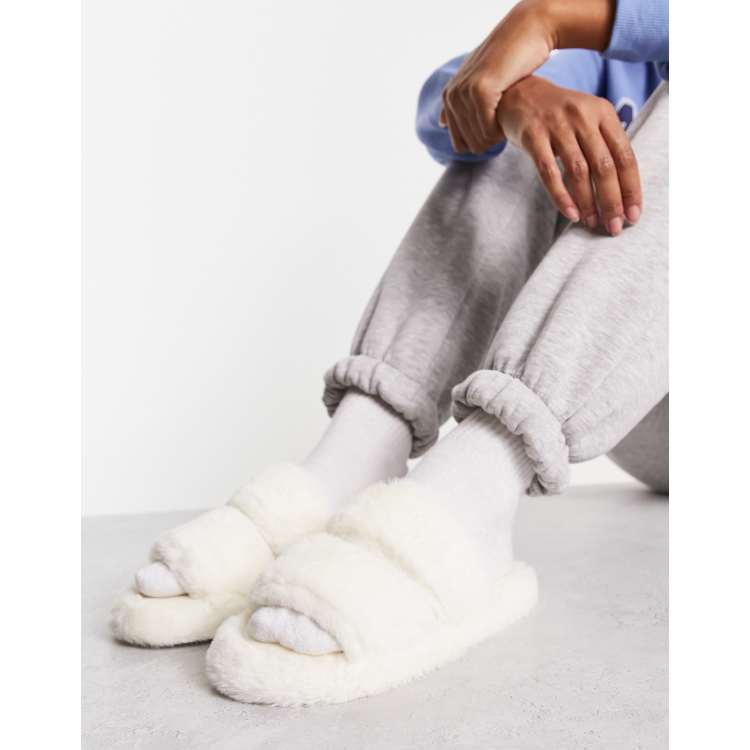 Fluffy slippers asos new arrivals