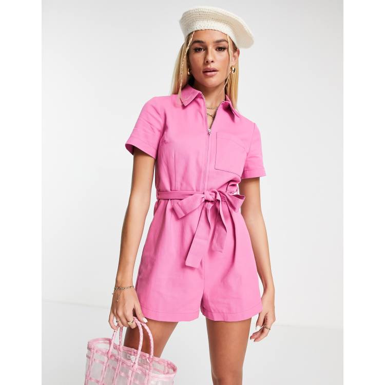 Missguided best sale utility playsuit