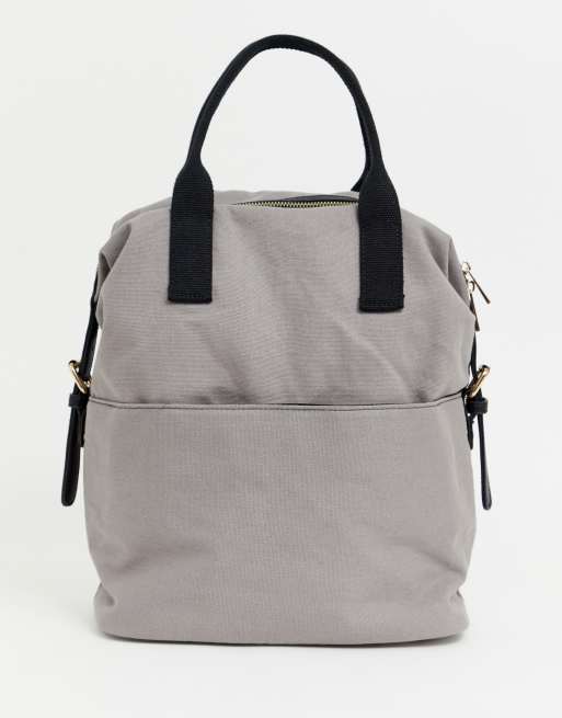 Asos hot sale canvas backpack