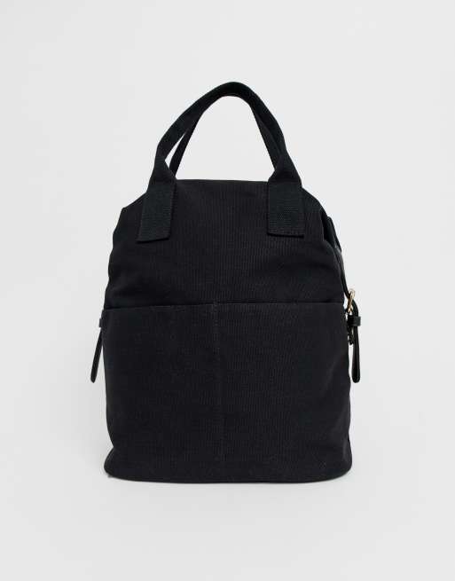 Asos store canvas backpack