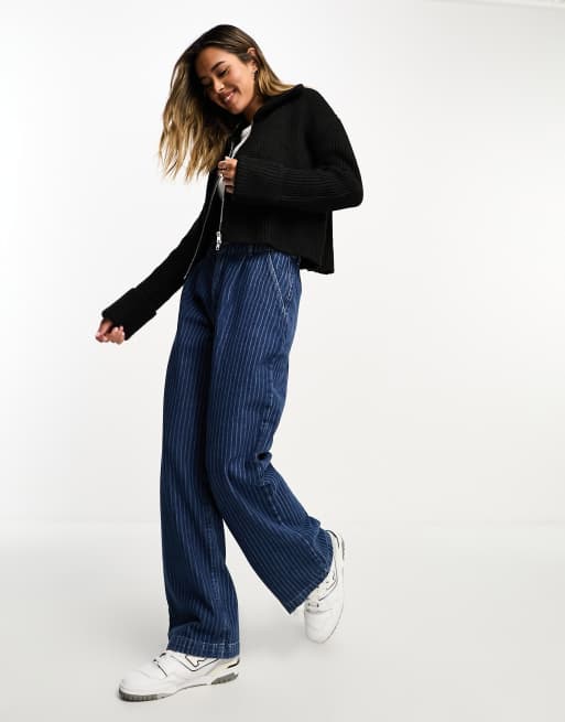 zip thru cardigan
