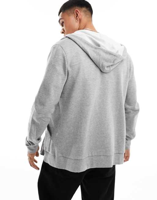 Asos nike grey discount hoodie