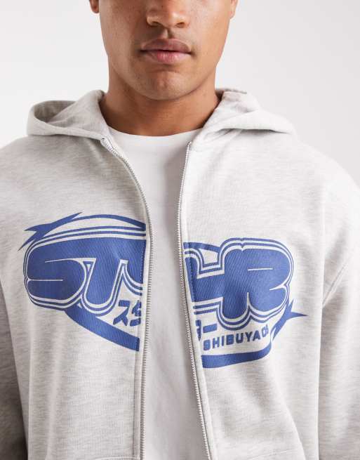 Asos Design Sweatshirt Damen Asos ASOS DESIGN Zip Through Hoodie