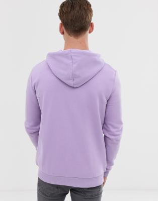 lilac zip up hoodie