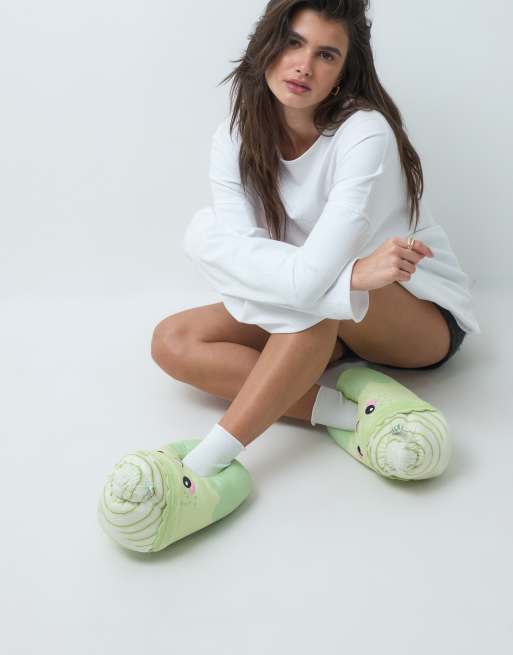 ASOS DESIGN Zookie kapcie novelty matcha, 2 z 4