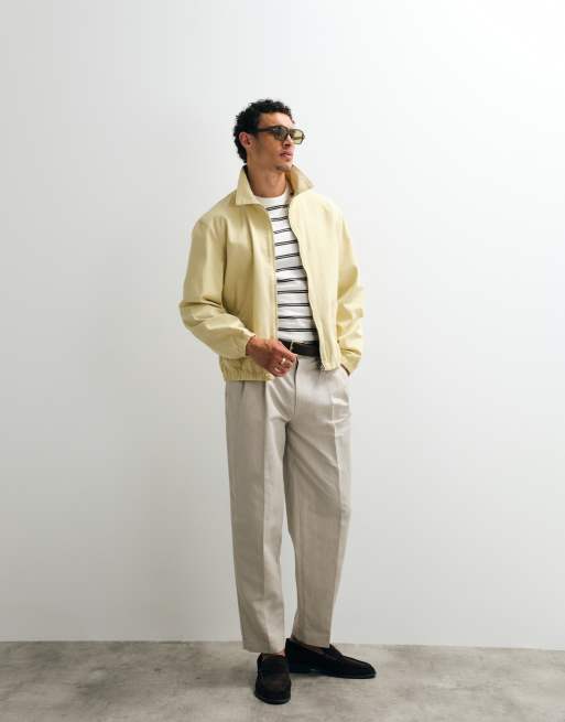 ASOS DESIGN – Żółta bawełniana kurtka Harrington, 2 z 9