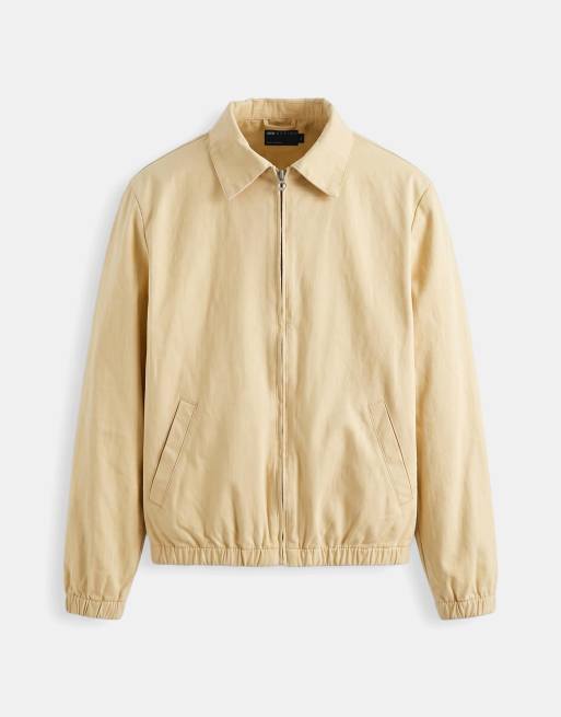 ASOS DESIGN – Żółta bawełniana kurtka Harrington, 6 z 9