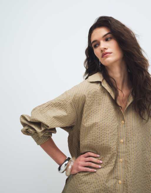 ASOS DESIGN – Żółta koszula w paski, 3 z 11