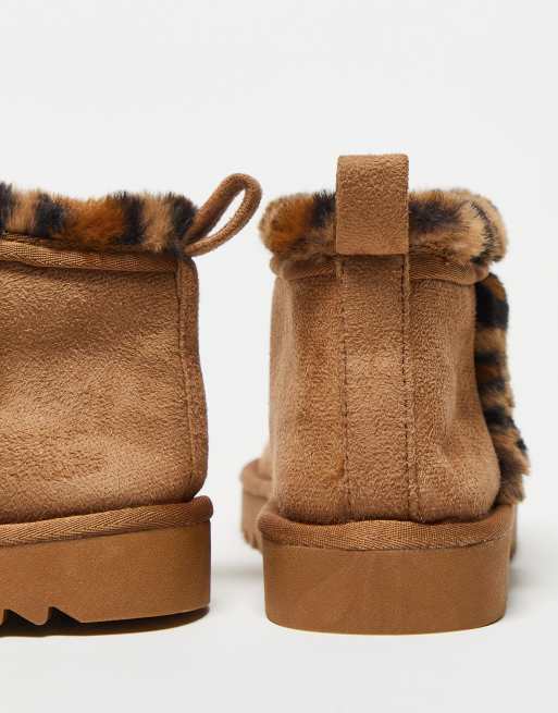 Asos best sale leopard booties