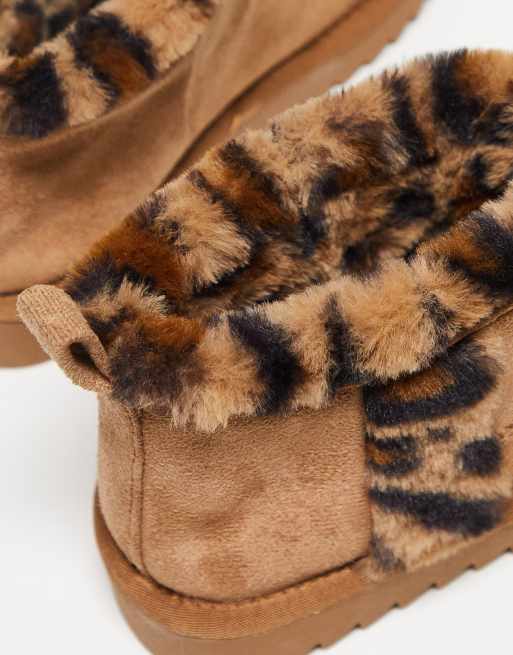 Animal best sale slippers asos