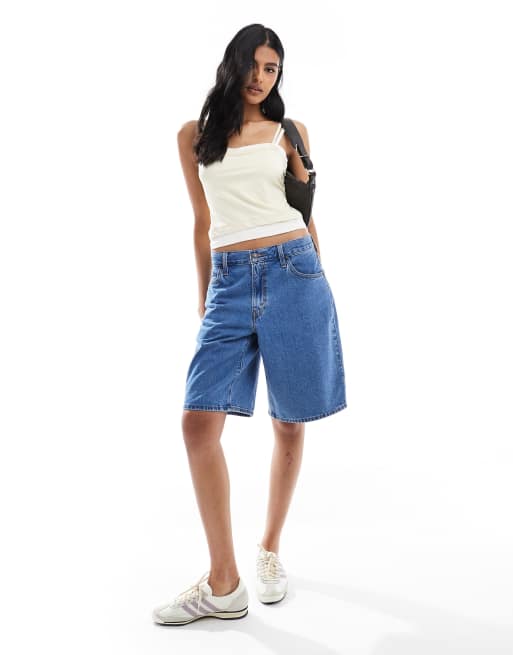 ASOS DESIGN – Zweilagiges Camisole-Oberteil in Buttermilchgelb, 3 von 4