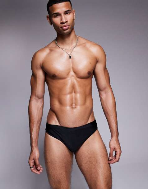 ASOS DESIGN - Zwemslip in zwart - view 1