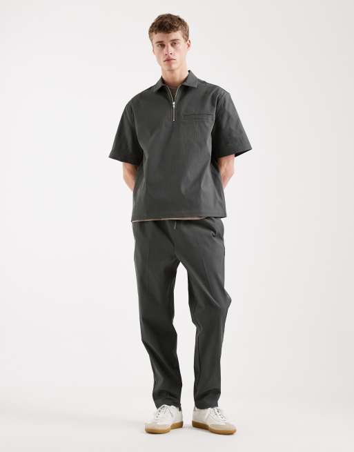 ASOS DESIGN – Zwężane spodnie w kolorze khaki,część zestawu, 2 z 5