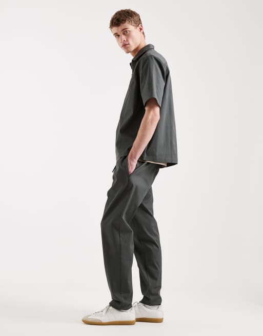 ASOS DESIGN – Zwężane spodnie w kolorze khaki,część zestawu, 3 z 5