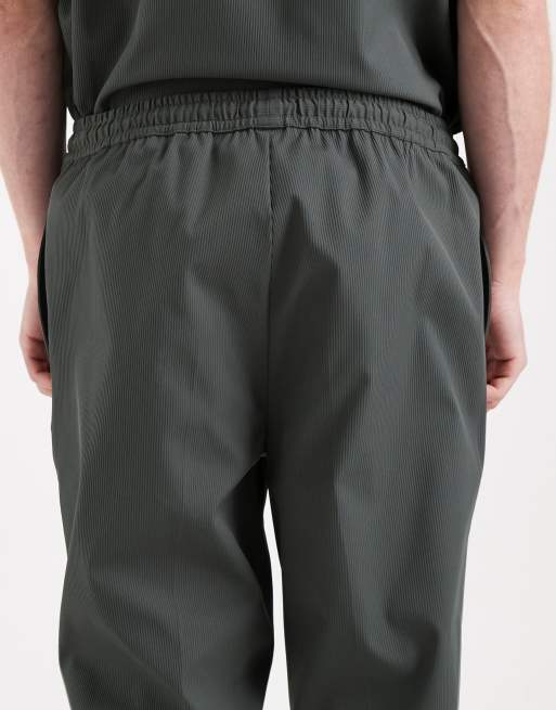 ASOS DESIGN – Zwężane spodnie w kolorze khaki,część zestawu, 4 z 5