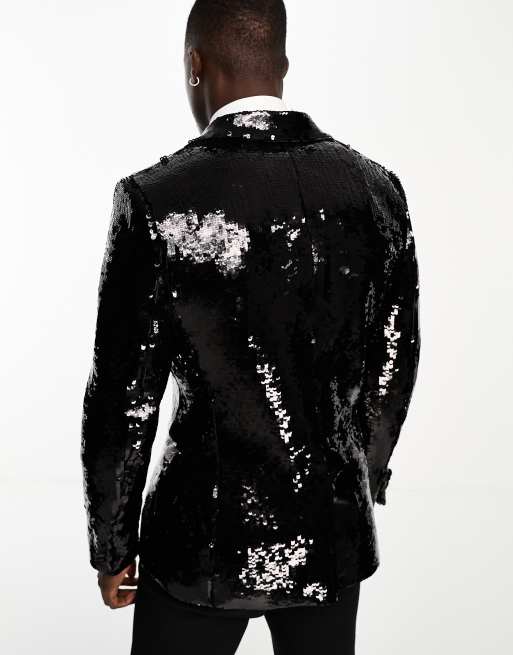 Asos mens 2024 sequin jacket