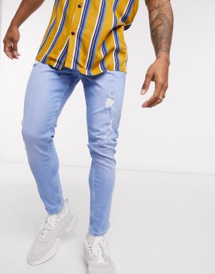 cropped super skinny jeans