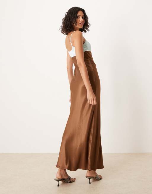 blush boho maxi dress Shiloh Boho Patchwork Maxi Dress