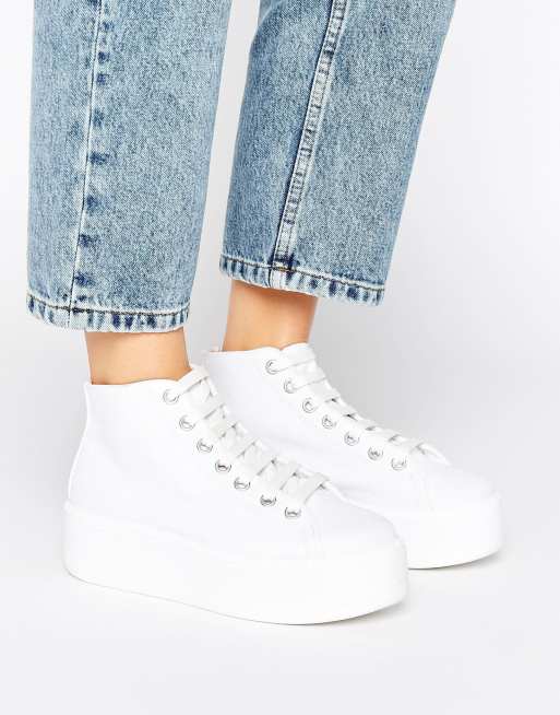 Asos high hotsell top sneakers