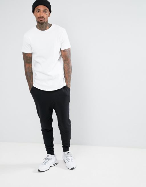 Asos drop hot sale crotch joggers