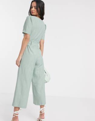 sage jumpsuit