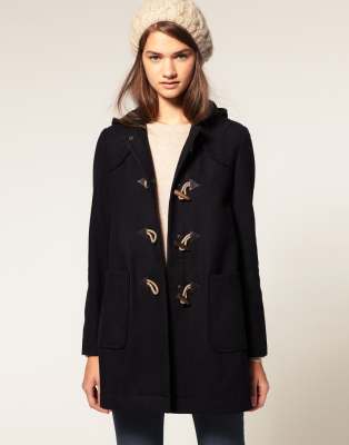 Image 1 of ASOS Duffle Coat With Hood