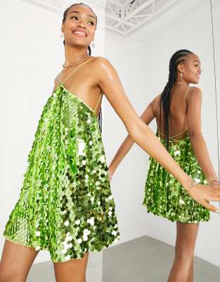 Apple Green Cocktail Dress