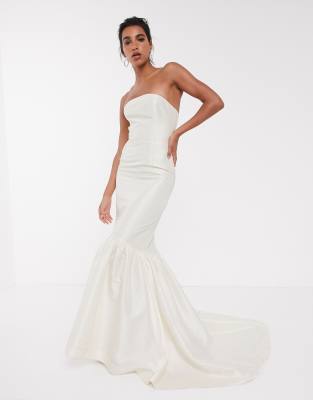 david's bridal satin ball gown