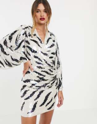 batwing cocktail dress