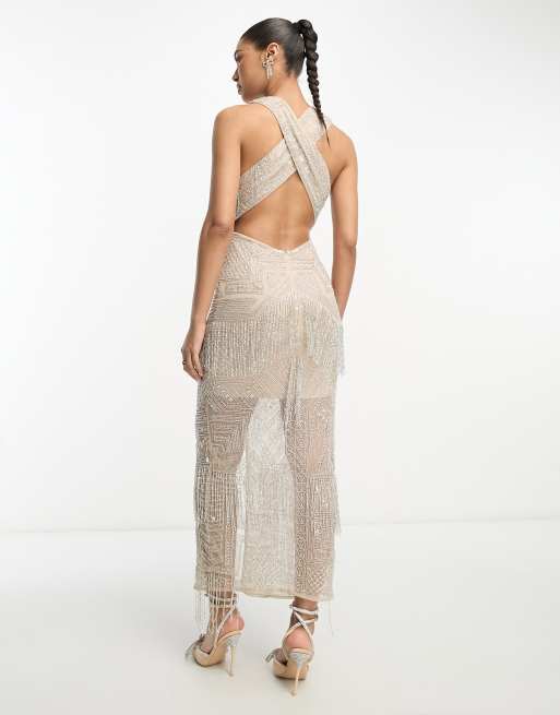 Asos beaded sales top