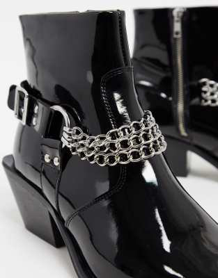 bottines avec chaines