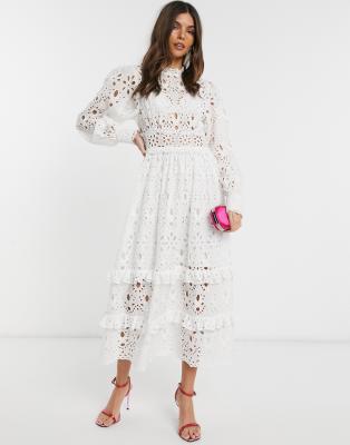 asos midi day dress