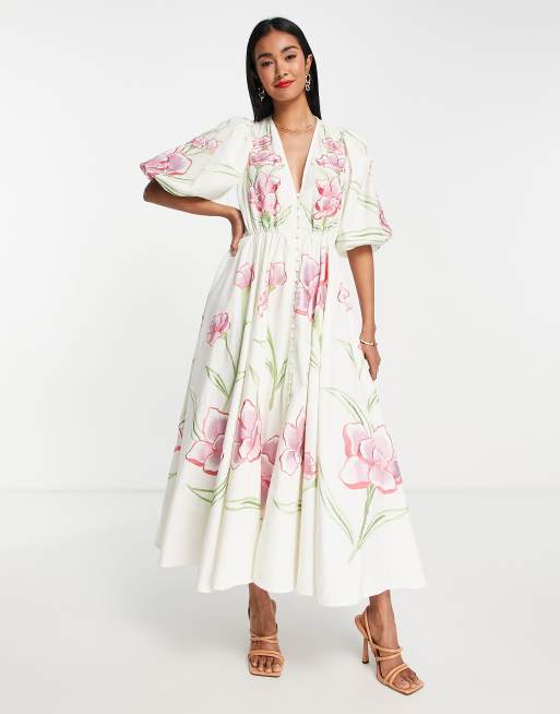 Tropical dress outlet asos