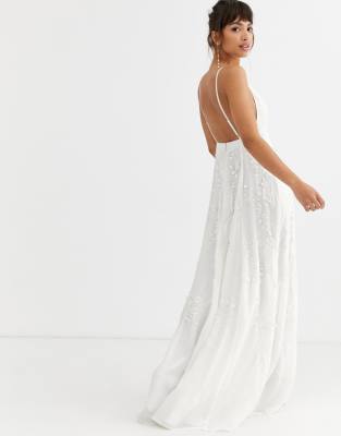 Asos Sequin Wedding Dress Flash Sales ...