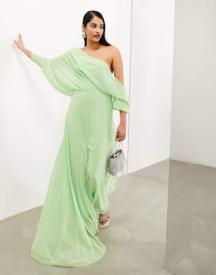 Mint Green Chiffon Dress