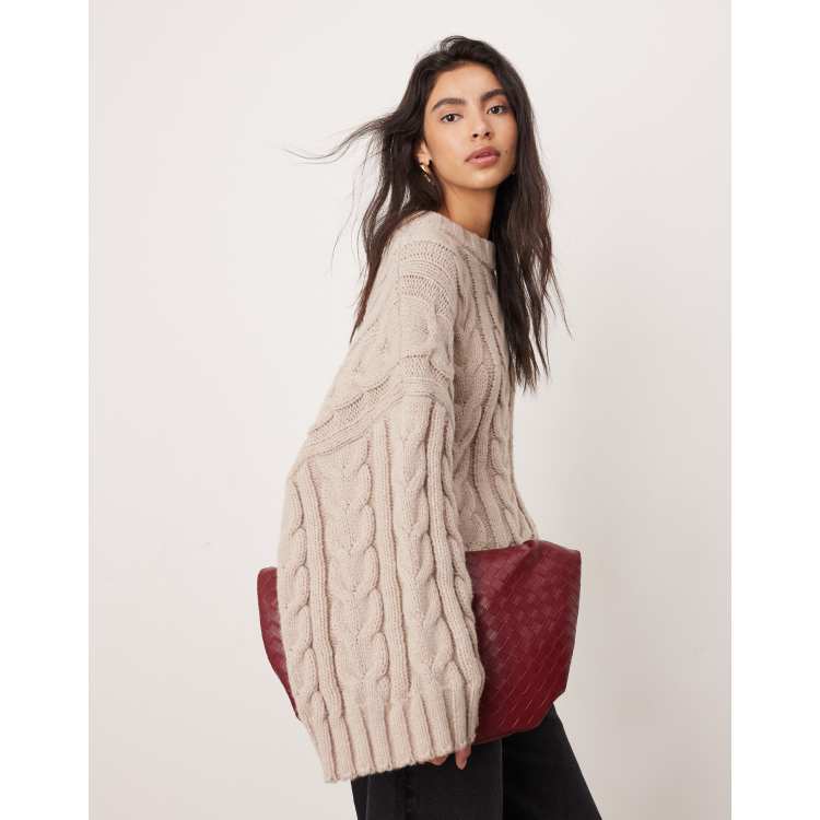 THE TOE NÎMES HANDMADE CABLE KNIT