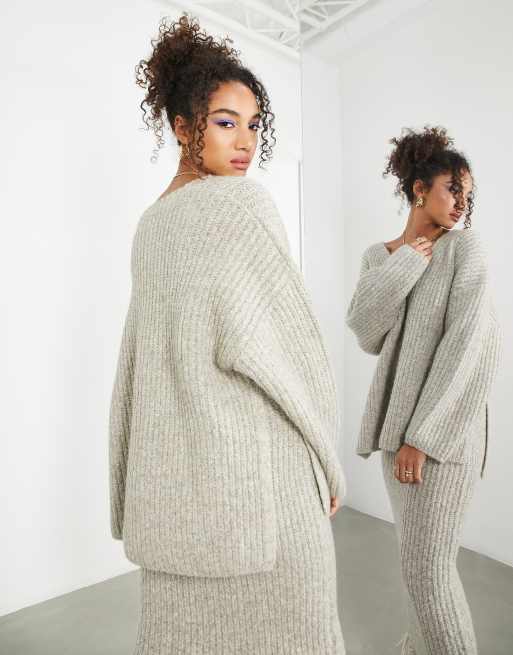 Chunky 2025 oatmeal sweater