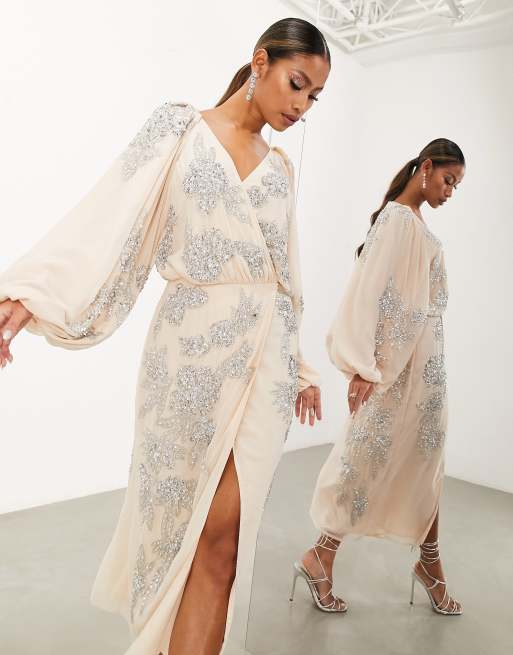 Embellished robe sale