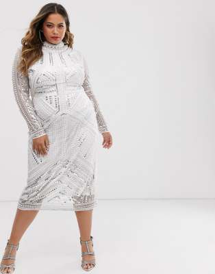 asos curve kleid