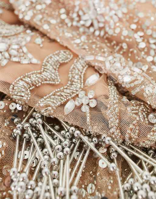 Rose Lace & Braid – Fabric and Fringe