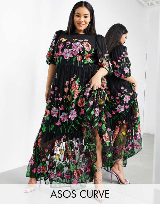 Asos curve deals dresses