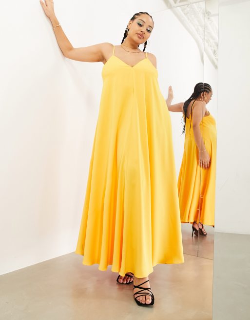 Asos plus size store maxi dress