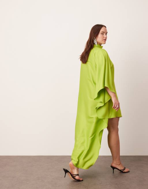 Asos cape sleeve dress online