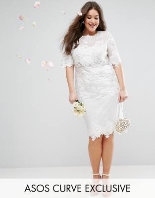 asos bridal curve