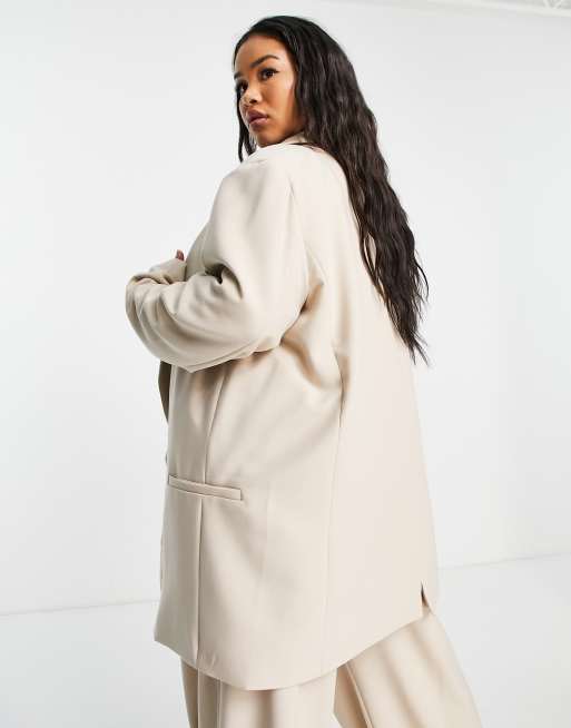 Asos longline blazer best sale