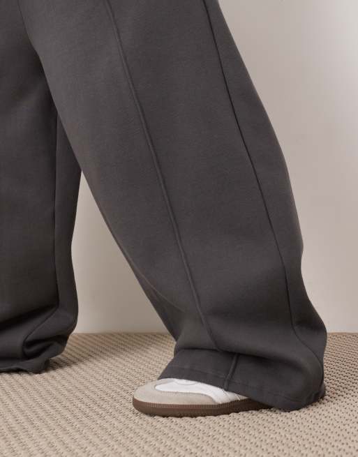 【MODERNIF】Curve Wide Sweatpants ASOS DESIGN Curve oversized sweatpants with turnback hem