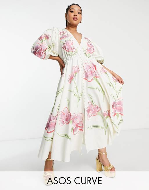 Asos 2024 robe fleurs