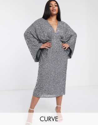 robe asos sequin